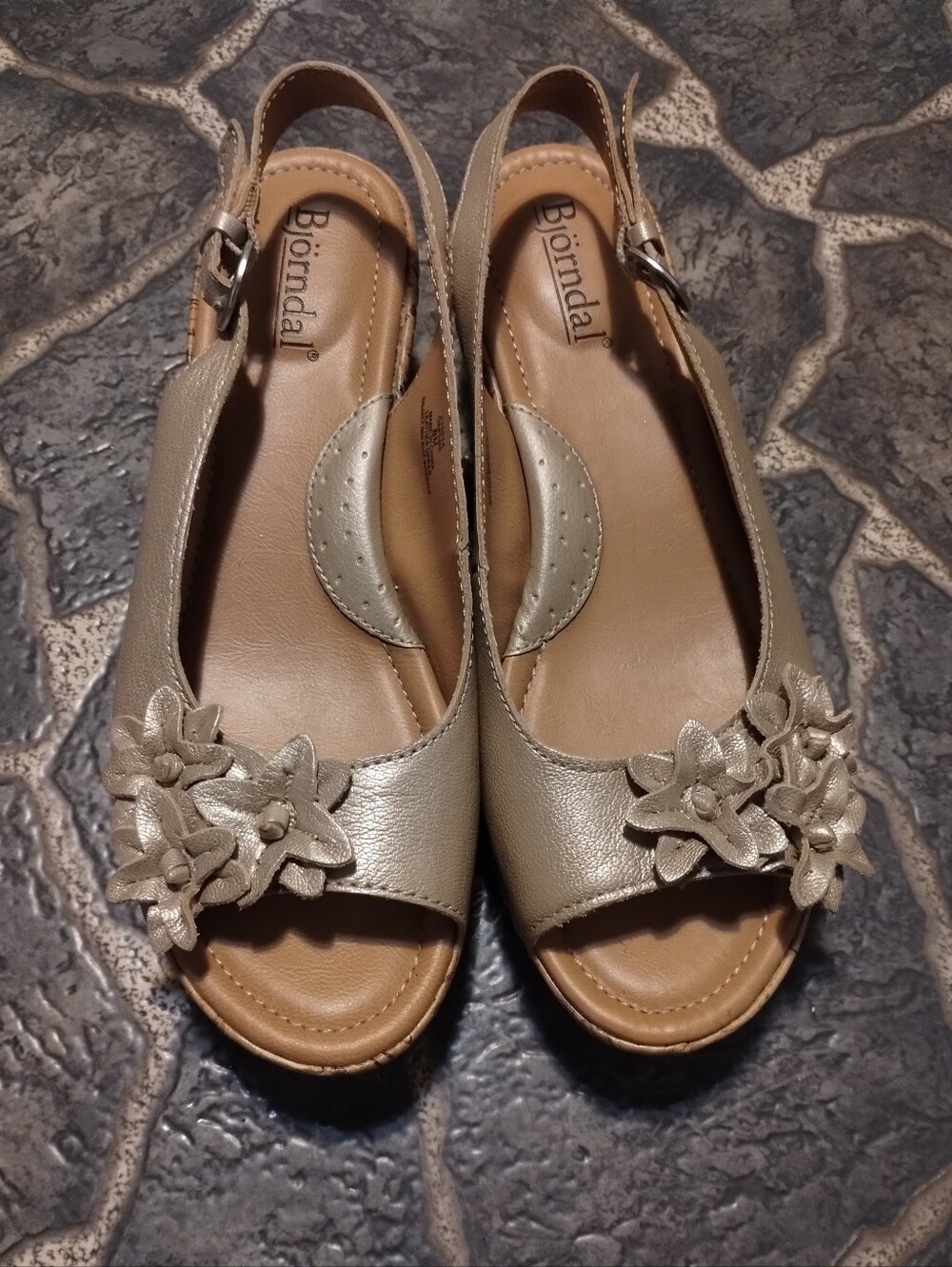 Bjorndal leather slingback sandals